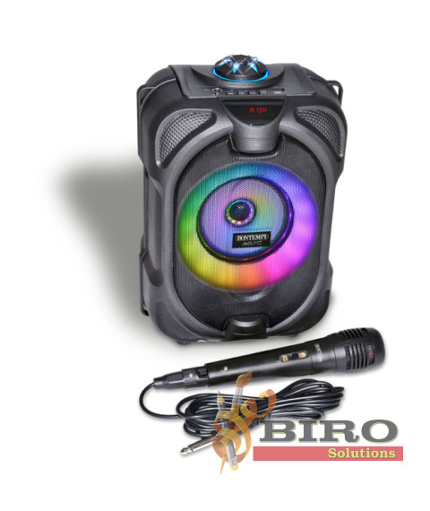 BT Set karaoke cu microfon și lumină, 60496